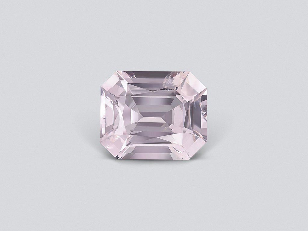 Pink spinel in emerald cut 3.09 ct from Burma Image №1