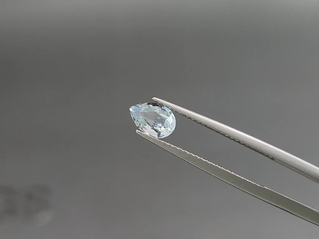 Set of aquamarines pear cut 1.62 carats, Madagascar Image №3