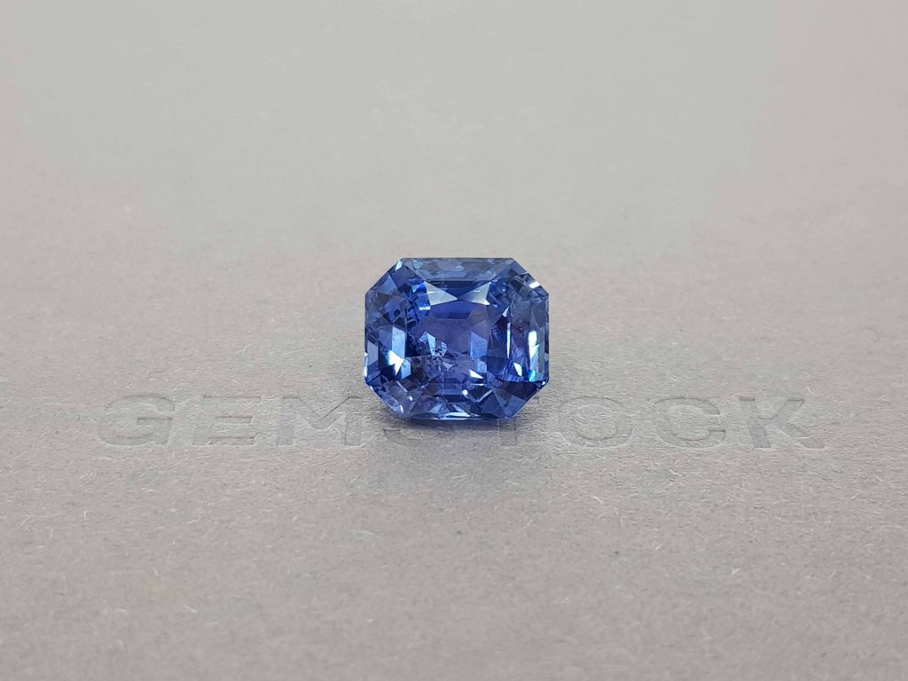 Unheated cornflower blue octagon sapphire 12.22 ct, Sri Lanka, GRS Image №1