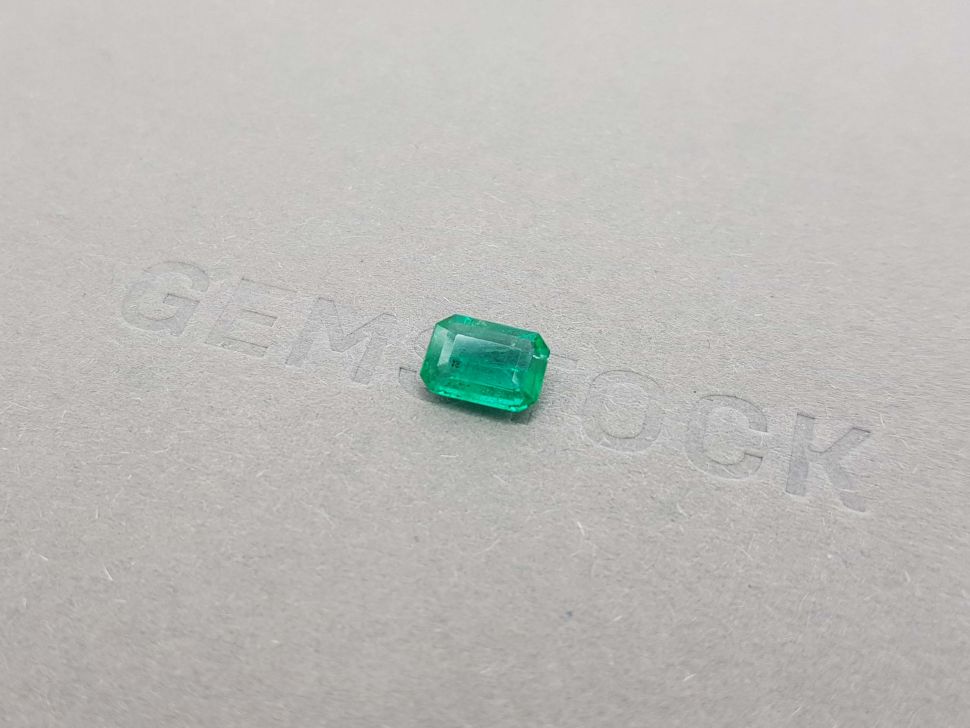 Octagon cut Zambian emerald 1.10 ct Image №2