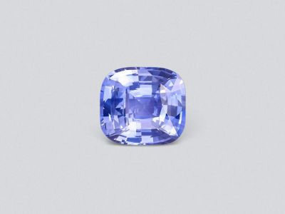 Unheated blue sapphire 3.58 carats in cushion cut, Sri Lanka photo