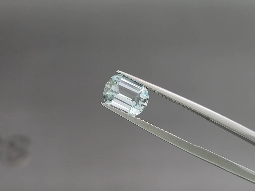 Set of aquamarines cushion cut 3.62 carats, Madagascar Image №3