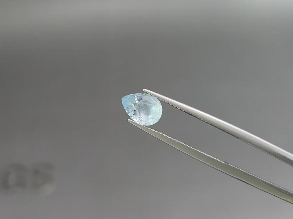 Ensemble aigues-marines taille poire, 1,58 carat, Madagascar Image №2