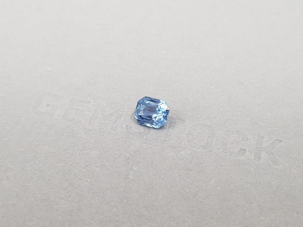 Octagon cut cobalt blue spinel 1.35 ct, Tanzania Image №3