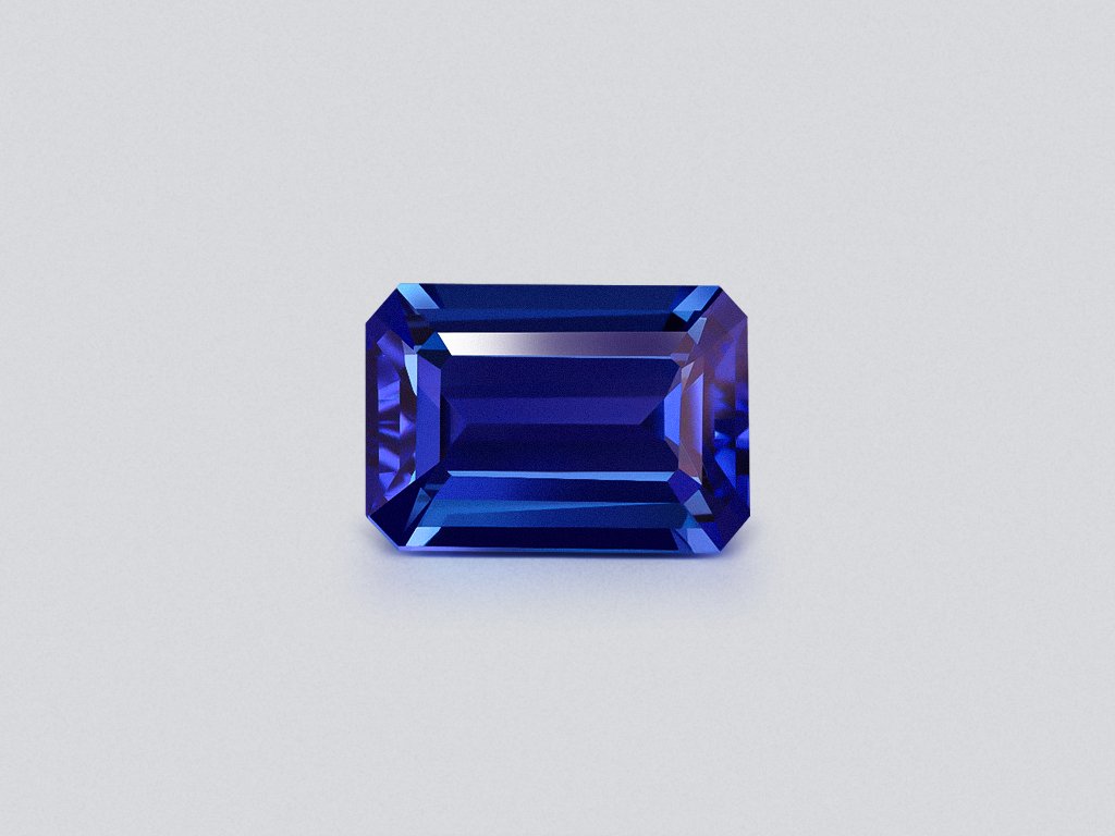Tanzanite in octagon cut 8.71 carats, Tanzania Image №1