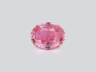 Saphir Padparadscha, taille ovale 1,67 carat, Madagascar photo