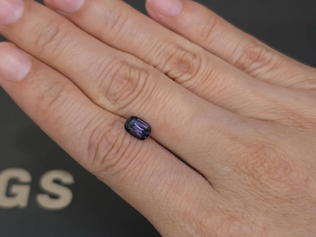 Spinelle lavande taille coussin de 1,21 carat, Tanzanie Image №2