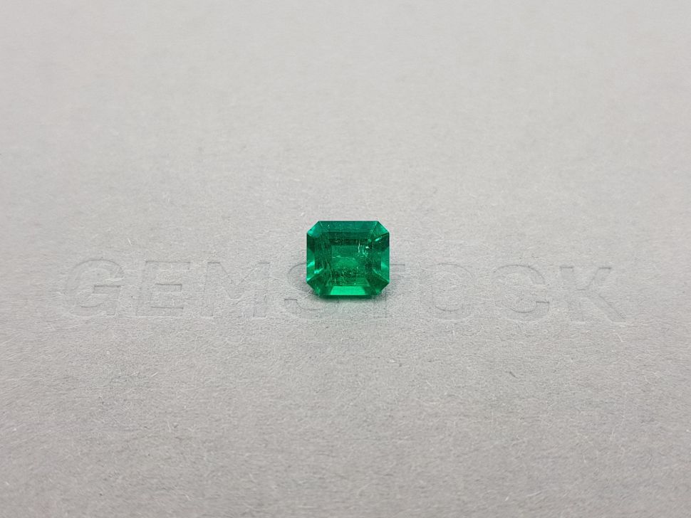 Intense Muzo Green emerald 1.51 ct, Colombia Image №1