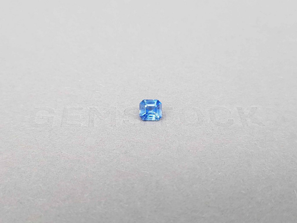 Untreated octagon cut blue sapphire 0.63 ct, Sri Lanka Image №1