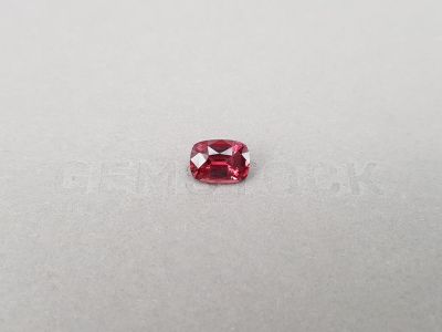 Red Spinel Mahenge in cushion cut  2.29 ct photo