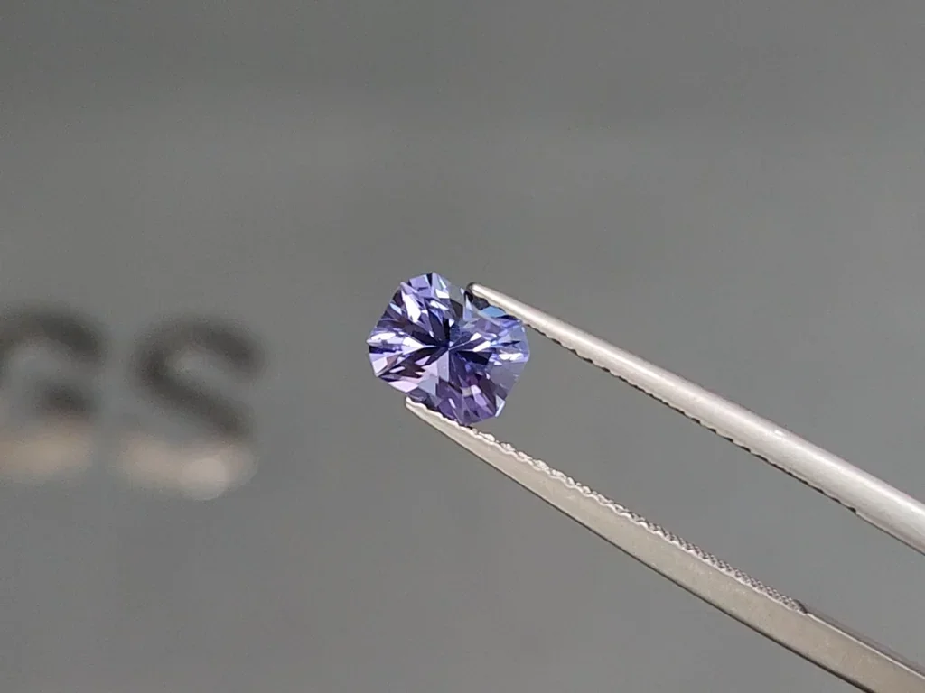 Tansanit radiant cut 1,52 carats, Tansania Image №3