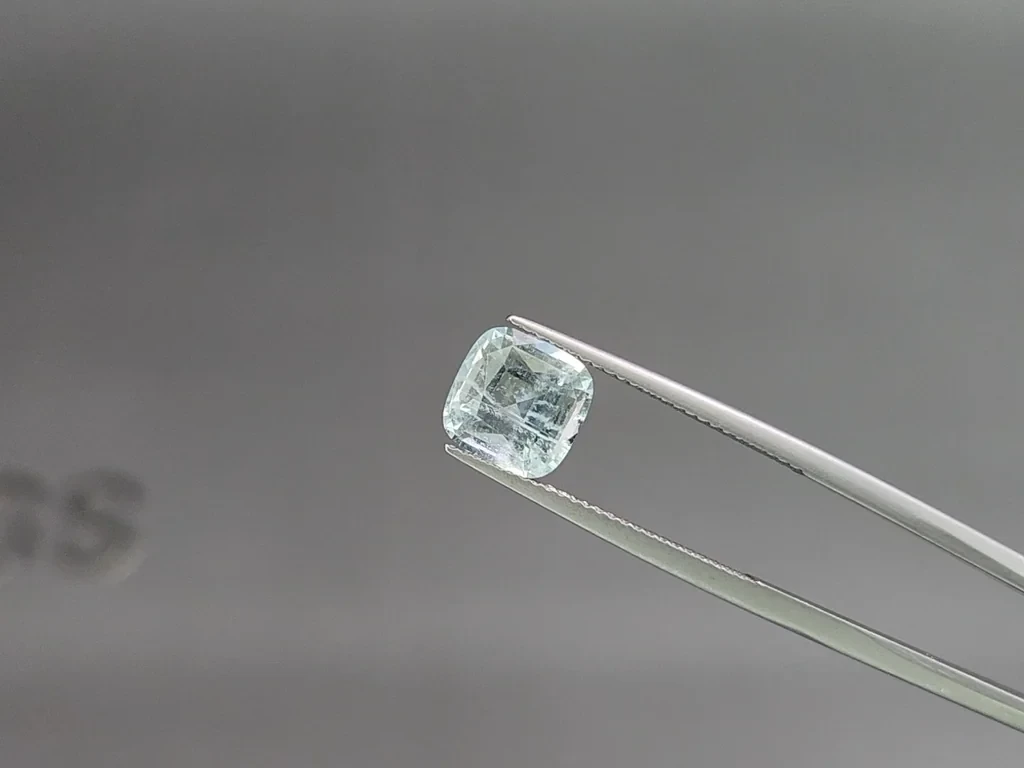 Set of aquamarines cushion cut 3.51 carats, Madagascar Image №3