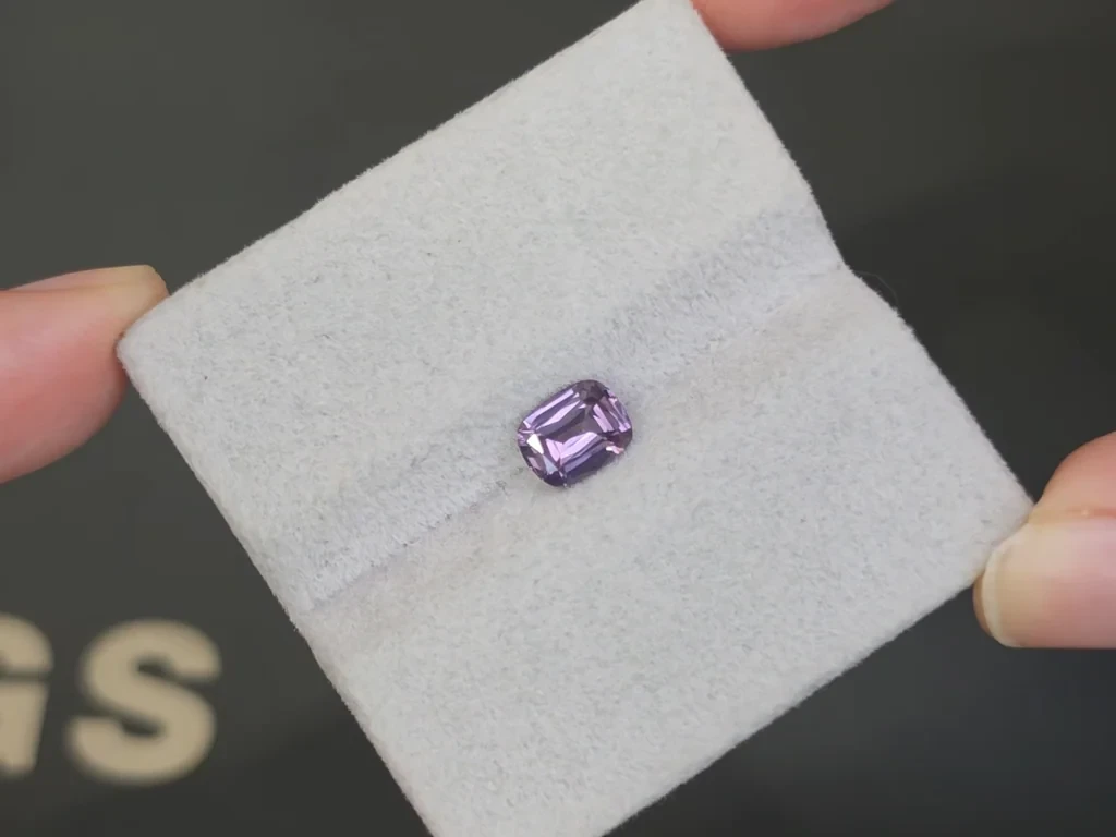 Spinelle lavande taille coussin 1,11 carat, Tanzanie Image №4