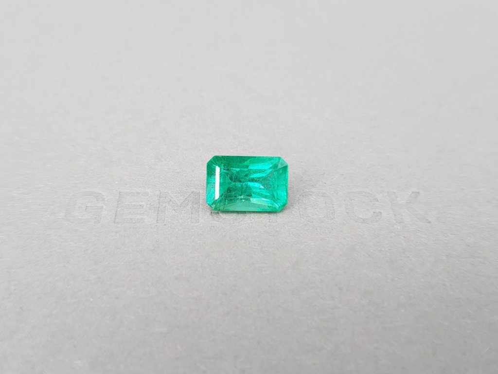 Radiant cut emerald 3.74 carats, Zambia Image №1