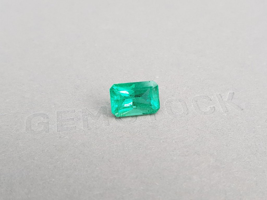 Radiant cut emerald 3.74 carats, Zambia Image №2