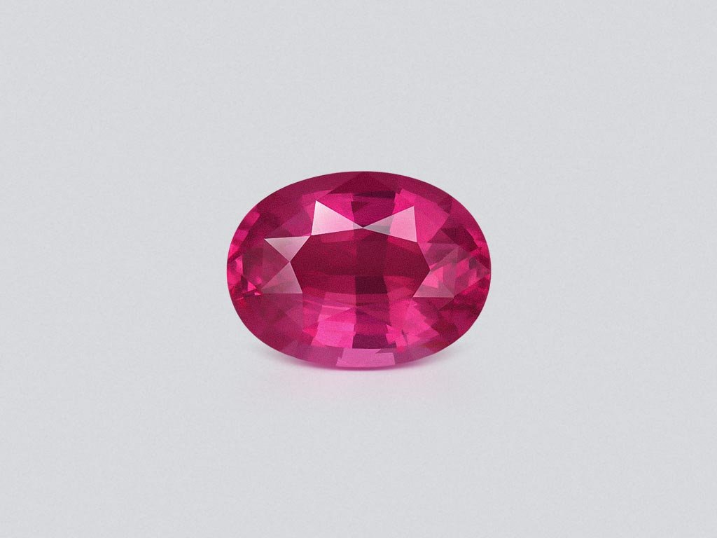 Pinkfarbener Mahenge-spinell im ovalschliff 4,52 karat, Tansania   Image №1