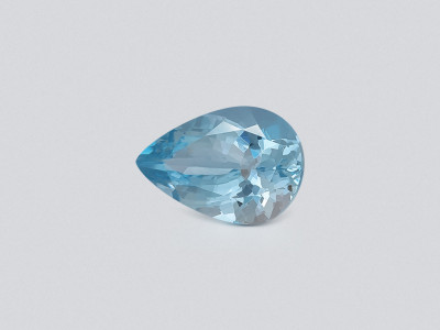 Aigue-marine taille poire 4,23 carats, Madagascar photo