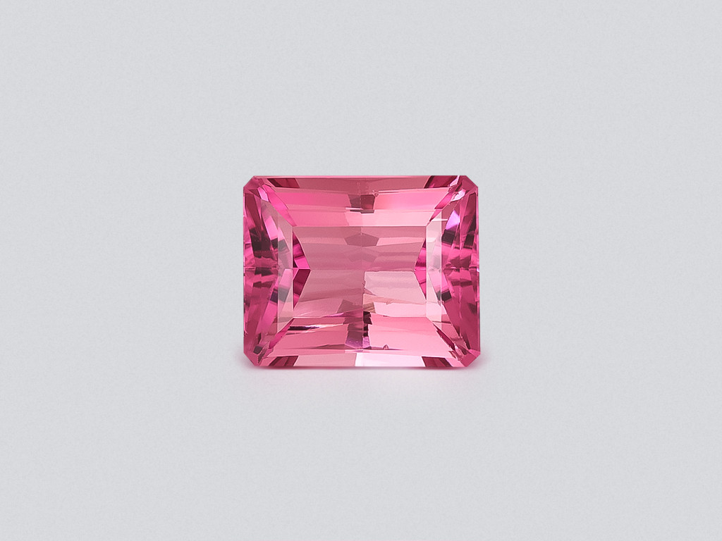 Rosa turmalin strahlend geschliffener 8,40 karat, dem Kongo  Image №1