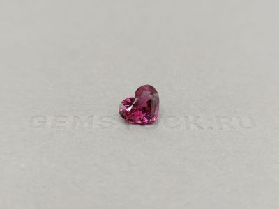 Pinkish red Burmese heart-cut spinel 2.58 ct photo