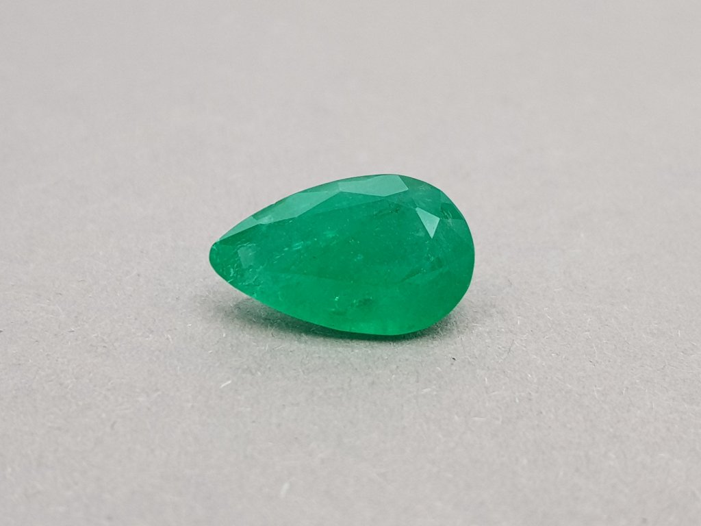 Ural Emerald 5.76 ct, pear Image №1