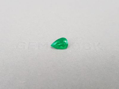 Muzo Green pear cut emerald 1.59 ct, Colombia photo