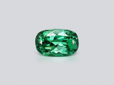 Neon-green tourmaline Paraiba 1.30 carats in cushion cut, Brazil  photo