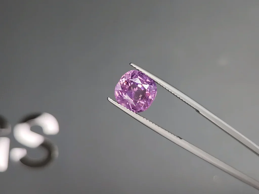 Zafiro lavanda talla cojín sin calefacción 6,61 quilates, Sri Lanka Image №3