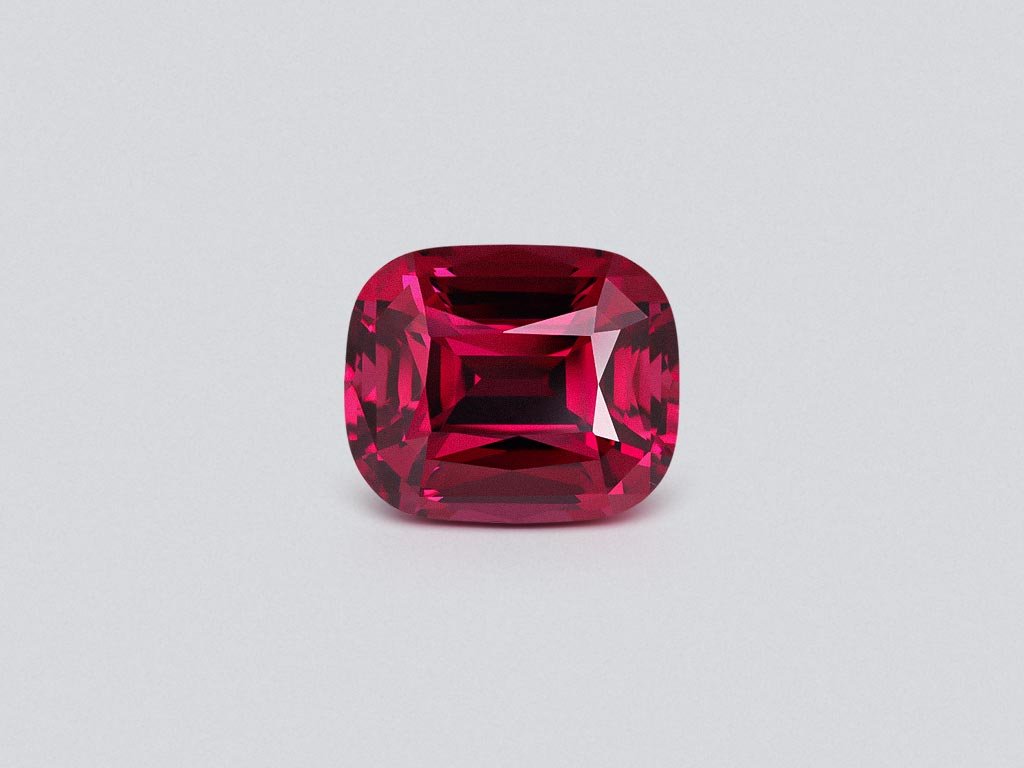 Granate rodolita de talla cojín de 15,09 carats, de Tanzania Image №1