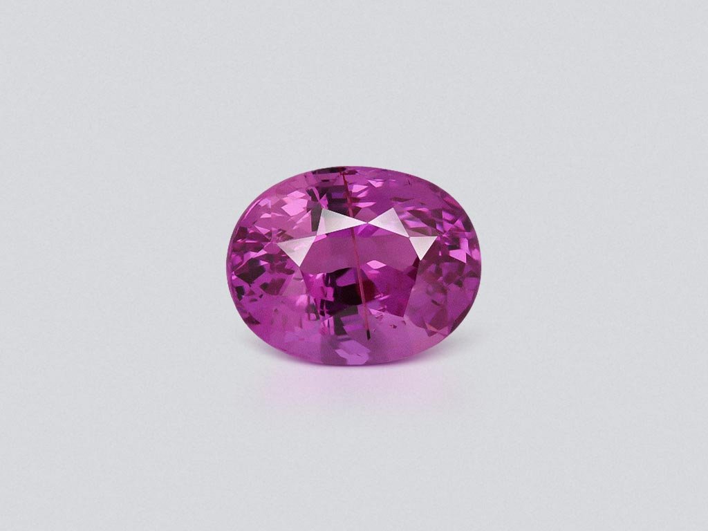 Saphir rose taille ovale de 6,10 carats, Sri Lanka Image №1