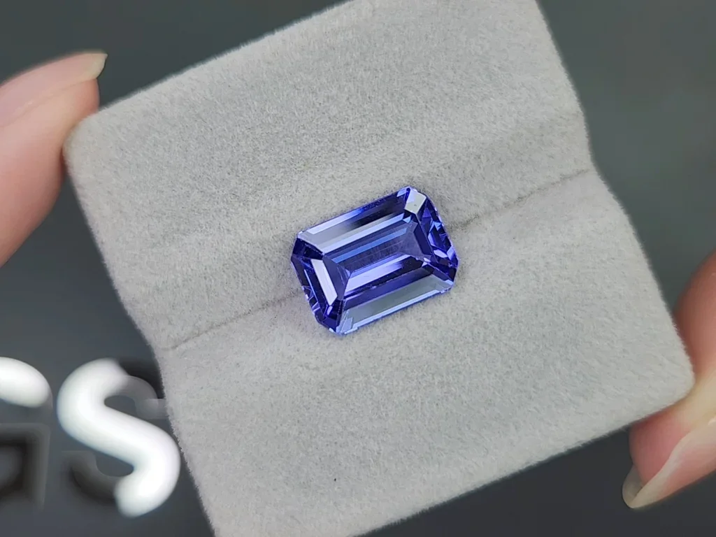 Tanzanita de corte octogonal de 5,19 carats, Tanzania Image №4