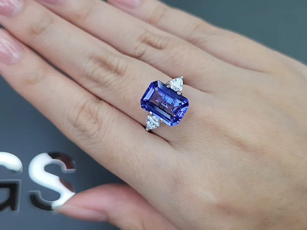 Tanzanita de corte octogonal de 5,19 carats, Tanzania Image №5