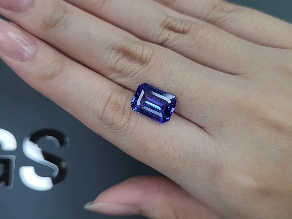 Tanzanita de corte octogonal de 5,19 carats, Tanzania Image №2