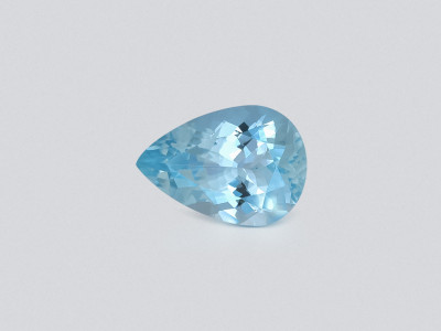 Aigue-marine taille poire 4,24 carats, Madagascar photo