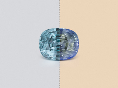  Zircon Colour-Change cushion cut 15.20 carats, Burma photo