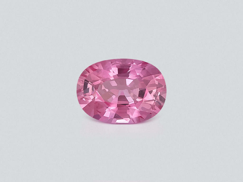 Unbehandelter Padparadscha saphir im oval-schliff 1,06 karat, Sri Lanka Image №1