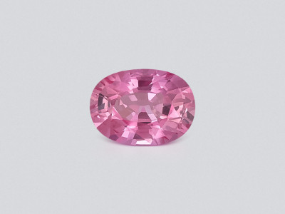 Unbehandelter Padparadscha saphir im oval-schliff 1,06 karat, Sri Lanka photo