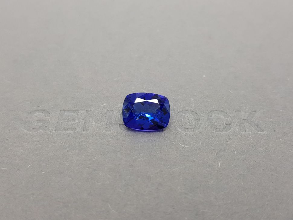 Cushion cut blue tanzanite 2.76 ct Image №1