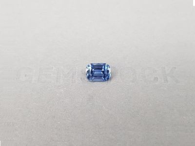 Cushion-cut blue sapphire from Sri Lanka 1.47 ct photo