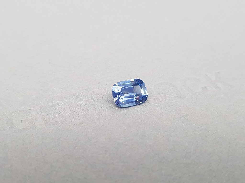 Cushion cut blue sapphire from Sri Lanka 1.47 ct Image №2