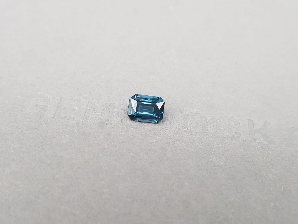 Intense cobalt spinel in radiant cut  1.12 ct, Tanzania Image №3