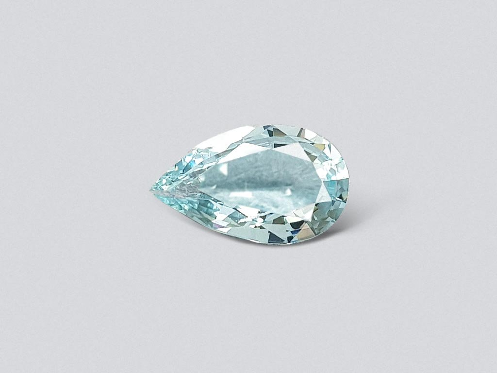 Pear cut aquamarine 1.42 carats Image №1