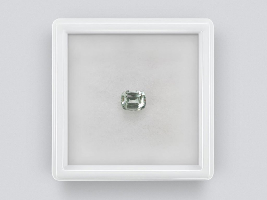 Cushion cut beryl 0.86 carats, Africa Image №1