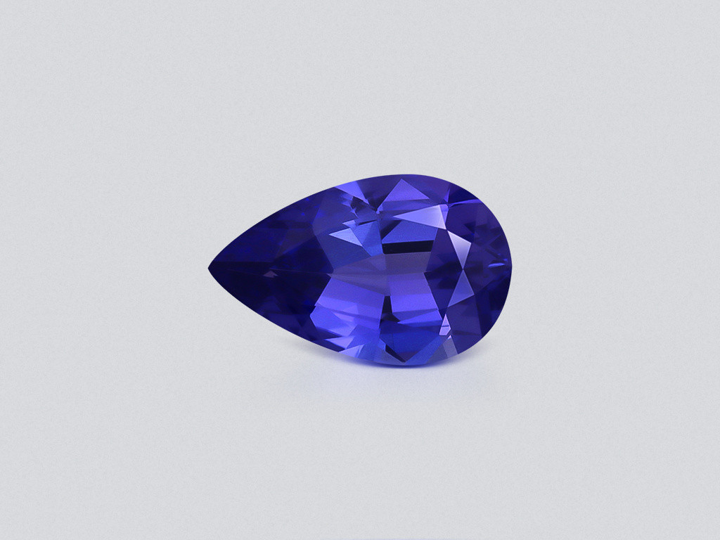 Tansanit im birnenschliff 2,80 carats, Tansania Image №1