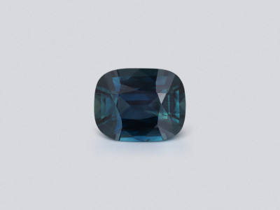 Sapphire Teal cushion cut 5.06 carats, Madagascar photo