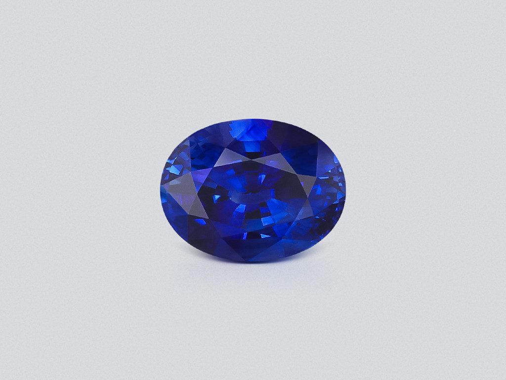 Saphir bleu royal ovale de 2,00 carats, Sri Lanka  Image №1