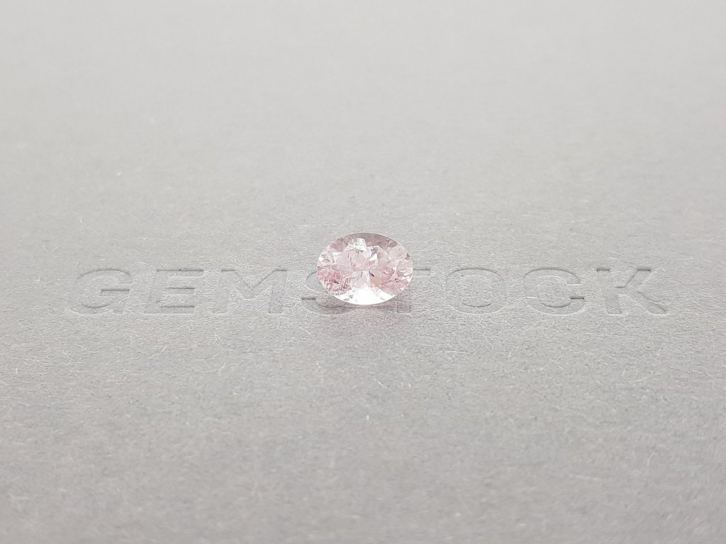Soft pink tourmaline, oval cut, 1.27 ct Image №1
