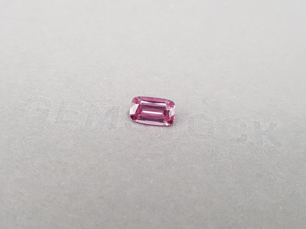 Cushion cut vivid pink spinel from Burma 1.56 ct Image №3