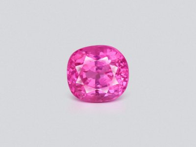 Hot pink cushion cut spinel 1.58 carats, Vietnam photo