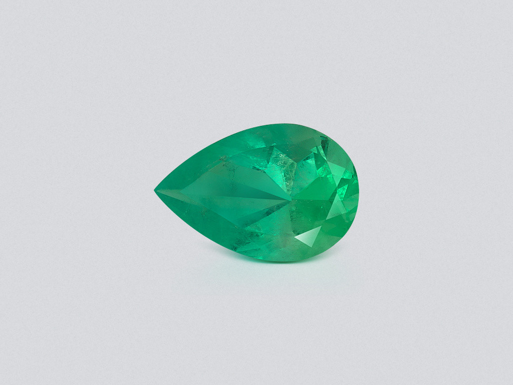 Émeraude taille poire 6,57 carats, Colombie Image №1