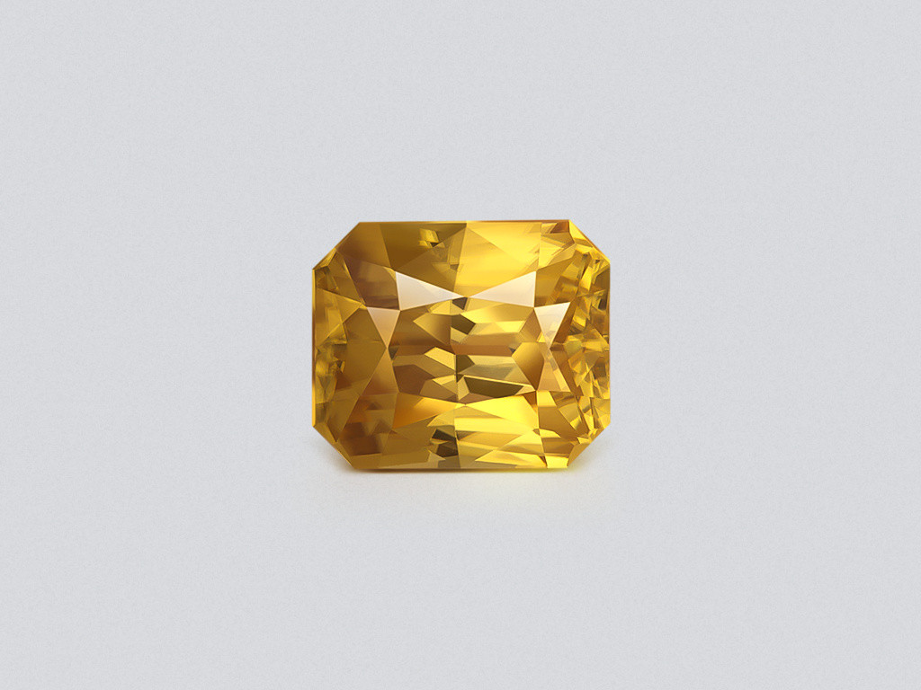 Zircon jaune taille octogone 6,00 carats, Tanzanie Image №1